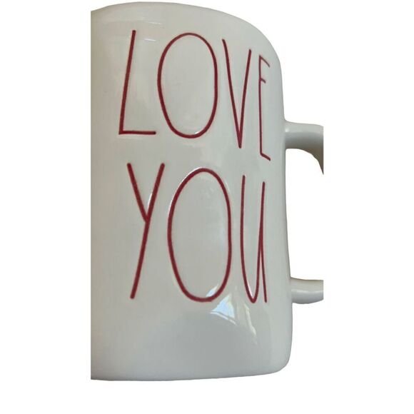 Rae Dunn Artisan Collection LOVE YOU  Name Mug - Picture 3 of 8